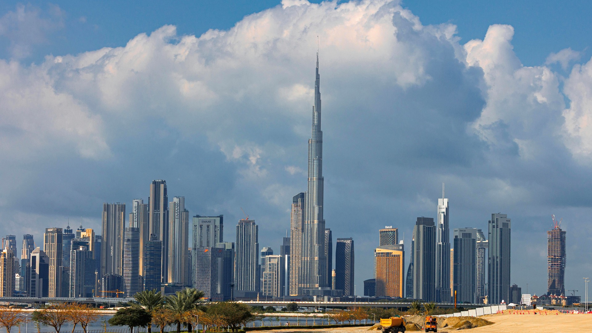 Dubai Skyline and Burj Khalifa
